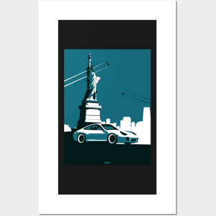 911 996 in New York (Ming Green) Posters and Art